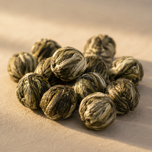 Dragon Balls (hand rolled jasmine tea)