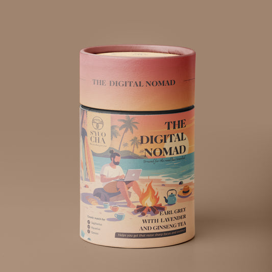 The Digital Nomad (Earl Grey Tea with Lavender and Ginseng for Sharper Focus)