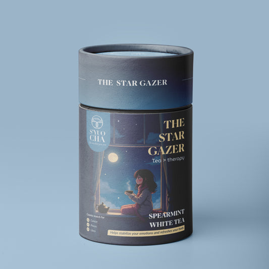 The Star Gazer (White Tea with Spearmint to unwind your thoughts)