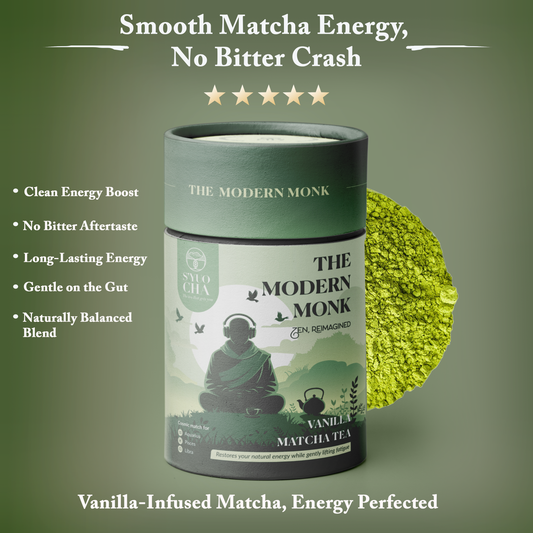 The Modern Monk (Vanilla Matcha for Optimized Energy)