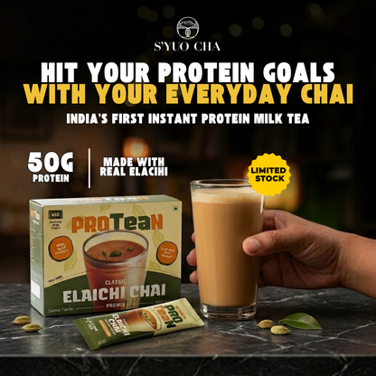 ProTEAn Chai (Elaichi Chai with Protein)