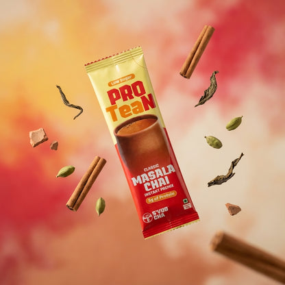 ProTEAn Chai (Chai with Protein) - Combo of Masala and Elaichi Chai