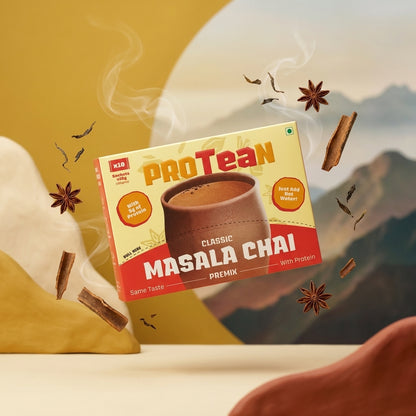 ProTEAn Chai (Masala Chai with Protein)
