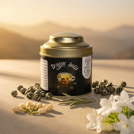 Dragon Balls (hand rolled jasmine tea)