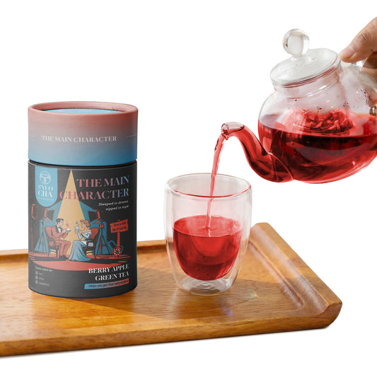 The Main Character (Berry Apple Hibiscus Green Tea for the Perfect Glow)