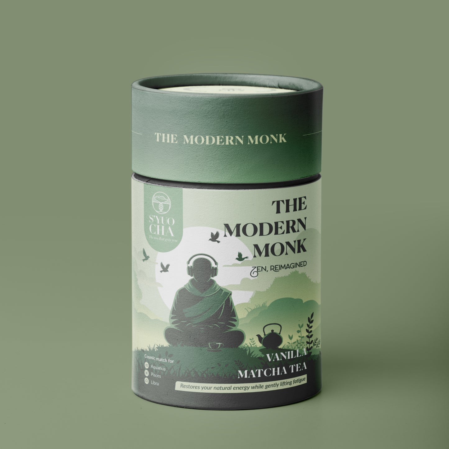 The Modern Monk (Vanilla Matcha for Optimized Energy)