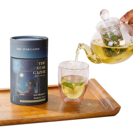 The Star Gazer (White Tea with Spearmint to unwind your thoughts)