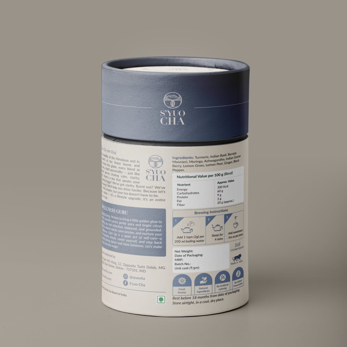 The Wellness Guru (Ayurvedic Herbal Blend to Detox the Body)