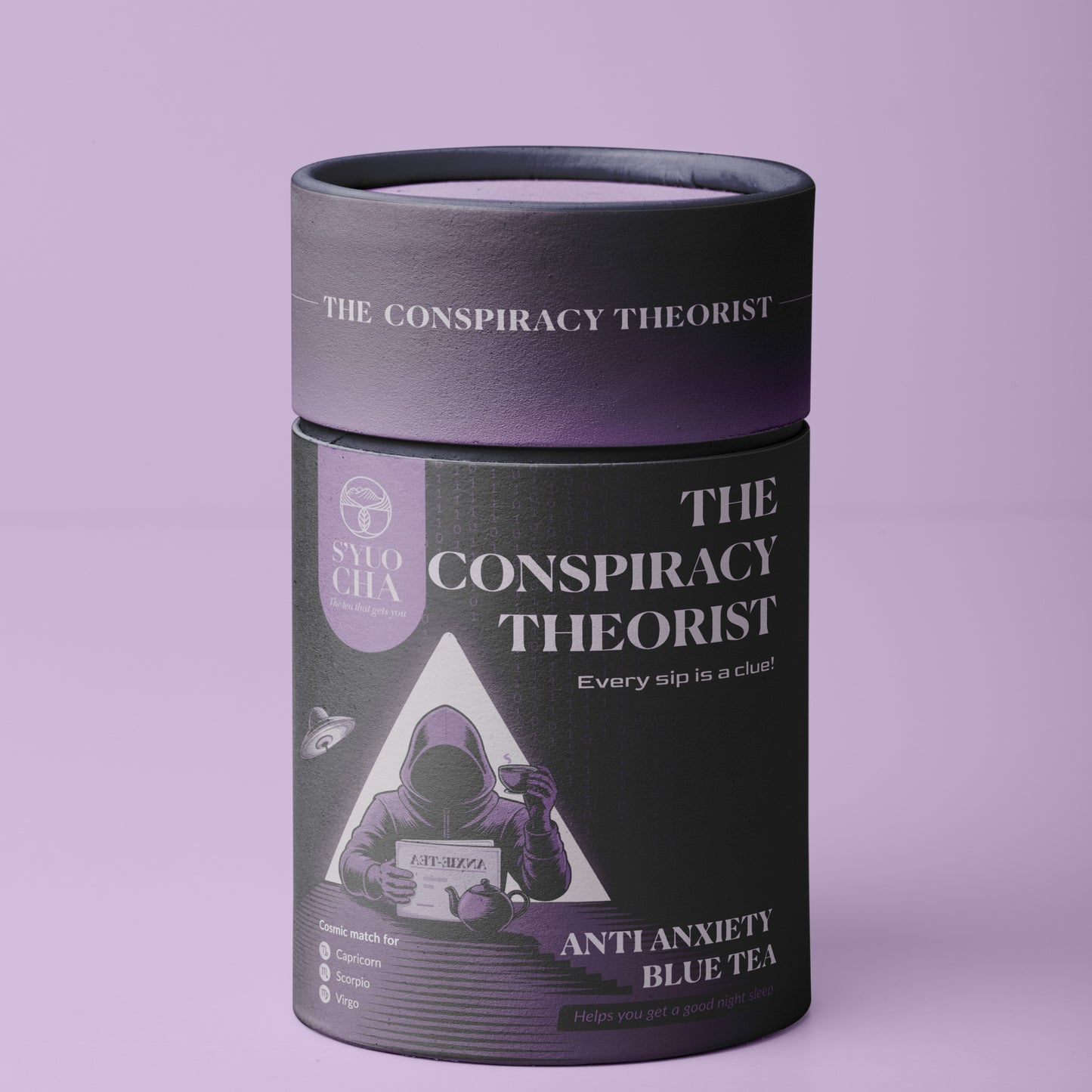 The Conspiracy Theorist (Anti Anxiety Blue Tea)