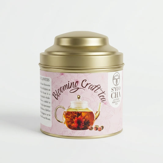 Blooming Craft Tea (Hand Rolled Flower Tea)